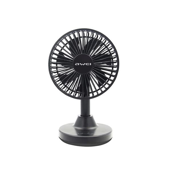 Awei F29 Mini Desktop Oscillating Rechargeable Fan Awei F29 Mini Desktop Oscillating Rechargeable Fan