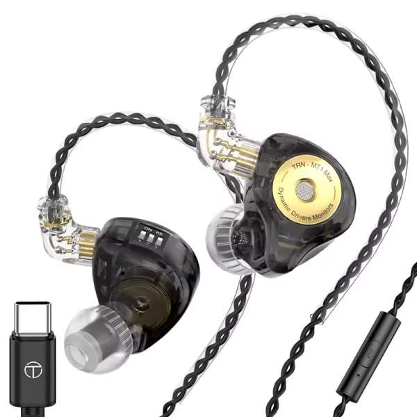TRN MT1 MAX type C Tunable Professional In-Ear Monitor
