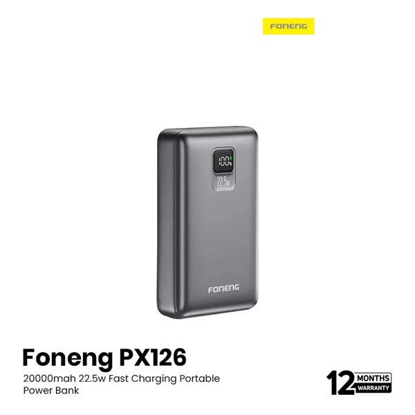 Foneng PX126 20000mAh 22.5W Power Bank