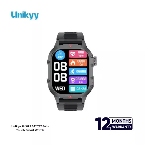 Unikyy RUSH 2.07″ TFT Full-Touch Smart Watch