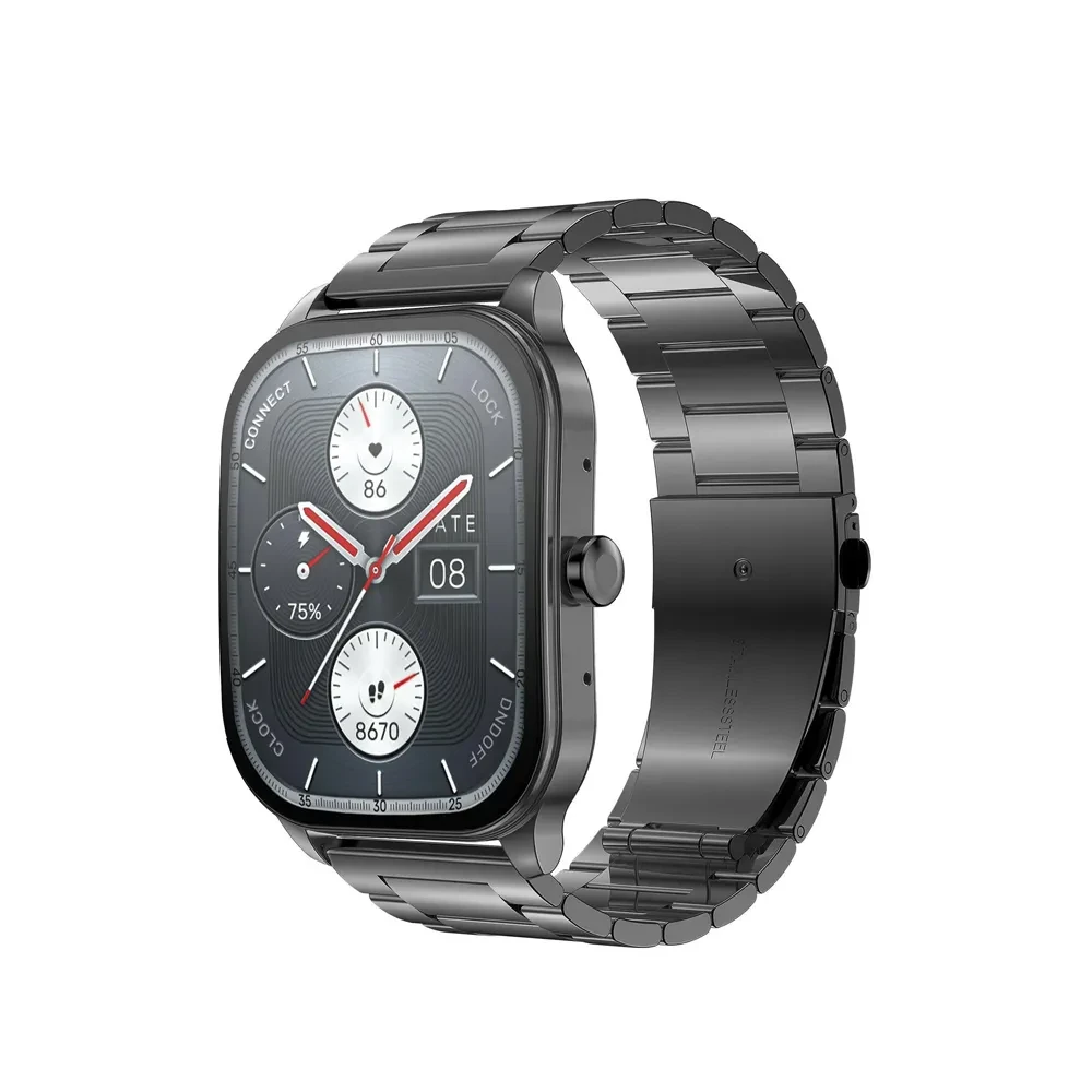 Amazfit Pop 3S Smart Watch Metallic Strap Version