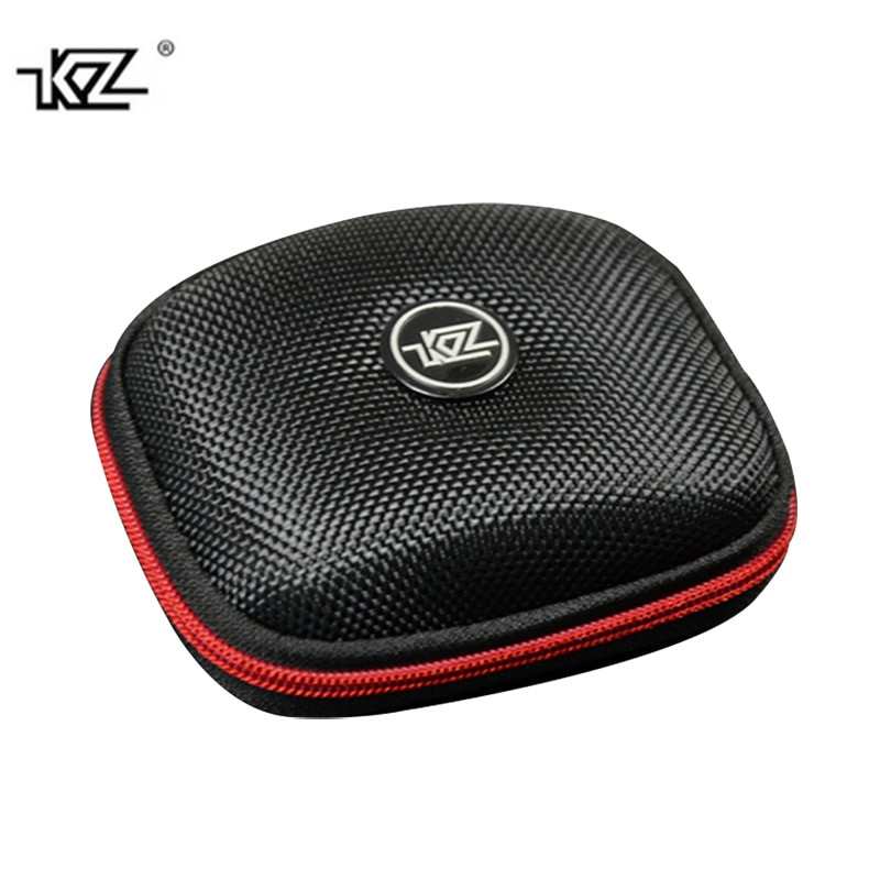 KZ Earphone Case Nylon Zipper Headphones Hard Case
