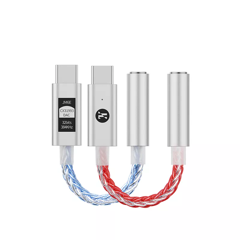 JCALLY JM6E 32bits CX31993 Chip Type C to 3.5mm DAC