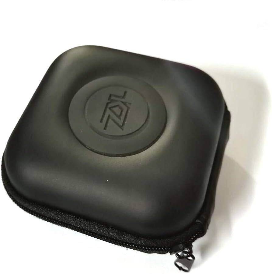 KZ Earphone Case Matte Zipper Headphones Hard Case