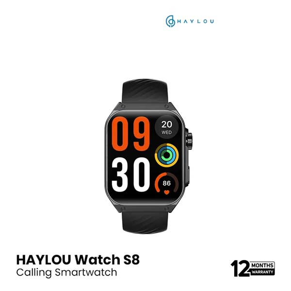 HAYLOU Watch S8 AMOLED Curved Screen Smartwatch