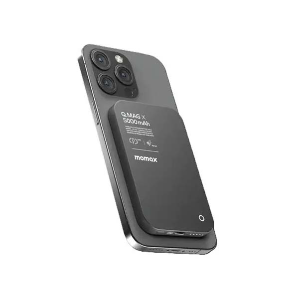 Momax Q.Mag X Magnetic Wireless Power Bank (5000mAh)
