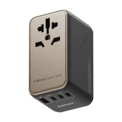 Momax UA15 1-World Universal Travel Power Adapter-120W - Power Adapter | Gadget Monkey BD