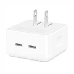 Apple 35W Dual USB-C Power Adapter (2 Pin) - Power & Accessories | Gadget Monkey BD