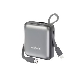 Foneng PX115 10000mAh Mini 22.5W LCD Display Power Bank - Powerbank | Gadget Monkey BD