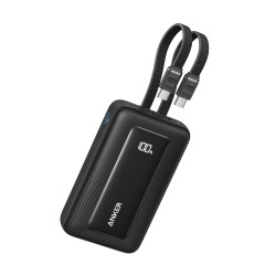 Anker Zolo 10000mAh 35W Power Bank With Built-in Dual Type-C Cable - Powerbank | Gadget Monkey BD