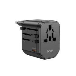 HOCO AC15 Walker 3-Port PD20W + 2USB Universal Travel Universal Adapter - Power Adapter | Gadget Monkey BD