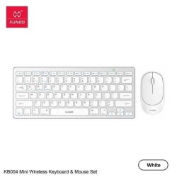 XUNDD KB004 Mini Wireless Keyboard and Mouse Combo - Keyboard | Gadget Monkey BD
