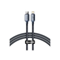 Baseus Crystal Shine Series Fast Charging Data Cable Type-C to Lightning 20W - Power & Accessories | Gadget Monkey BD