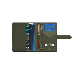 WiWU Ambassador PU Leather RFID Passport Wallet - Smart Gadgets | Gadget Monkey BD
