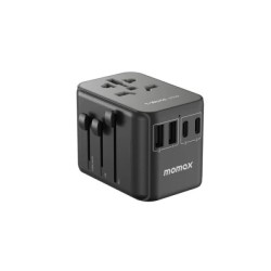 MOMAX 1-WORLD PD35W UNIVERSEL TRAVEL ADAPTER - Power Adapter | Gadget Monkey BD