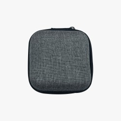 Square Earphone Storage Case - Earphone Carrying Case | Gadget Monkey BD