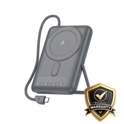 FONENG PX119 10000mAh 22.5W Magnetic Wireless Power Bank with Built-in Cable & Stand - Wireless Powerbank | Gadget Monkey BD