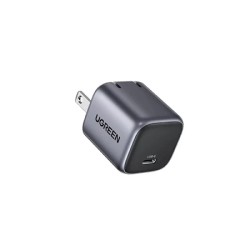 UGREEN 90901 GaN Fast Charger 30W US (Space Gray) - Power Adapter | Gadget Monkey BD