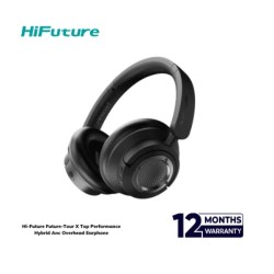 Hi-Future Future-Tour X Top Performance Hybrid Anc Overhead Earphone - Wireless Headset | Gadget Monkey BD