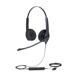 Jabra BIZ 1500 DUO Corded Headphone - Wired Earphone | Gadget Monkey BD