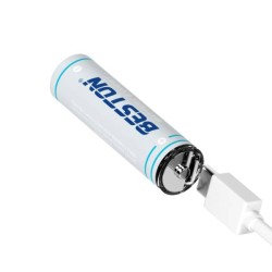 Beston AA 2200mAh 4PCS Lithium Rechargeable Battery 1.5V (Type-C Port) - Rechargeable Batteries | Gadget Monkey BD
