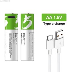 Smartoools Type-C Rechargeable Batteries AA 2 Pcs - Rechargeable Batteries | Gadget Monkey BD