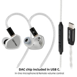 KEFINE Klean SV 10mm Dynamic Driver IEM Earphone - Wired Earphone | Gadget Monkey BD