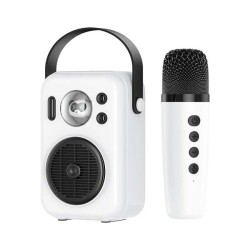 SoundPEATS Hi-Singing Karaoke Portable Speaker and Mic with Colorful Lights - Smart Gadgets | Gadget Monkey BD