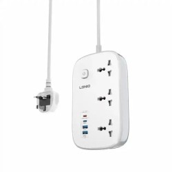 LDNIO SC6 Power Strip 45W Type-C Port - Power & Accessories | Gadget Monkey BD