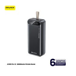 AWEI PA-12 30000mAh Fast Charging Power Bank - Power & Accessories | Gadget Monkey BD
