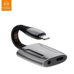 MCDODO Lightning to Lightning & DC 3.5mm Audio Adapter - Converters | Gadget Monkey BD