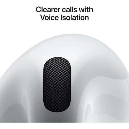 Clearer Calls with Voice Isolation Apple AirPods 4 | MacCity BD