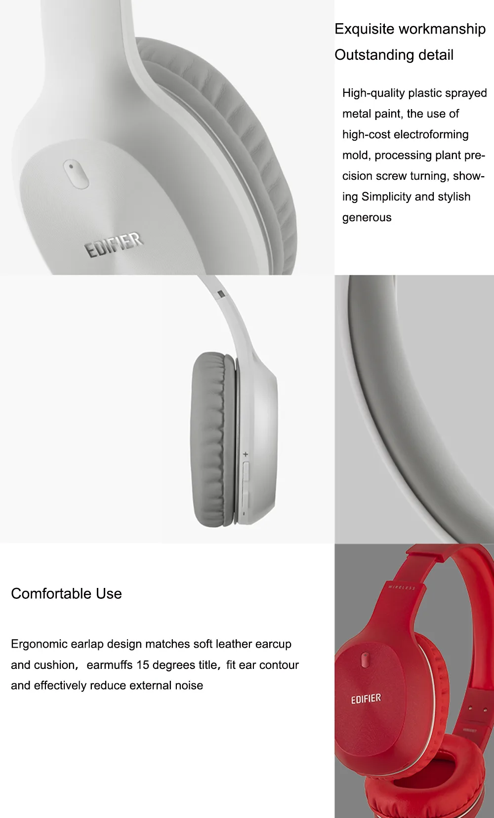 Edifier W800BT Plus Wireless Bluetooth Headphone