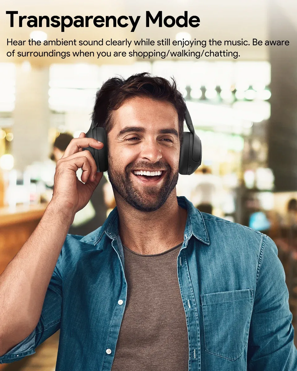 QCY H3 Hybrid ANC Wireless Headphones 8