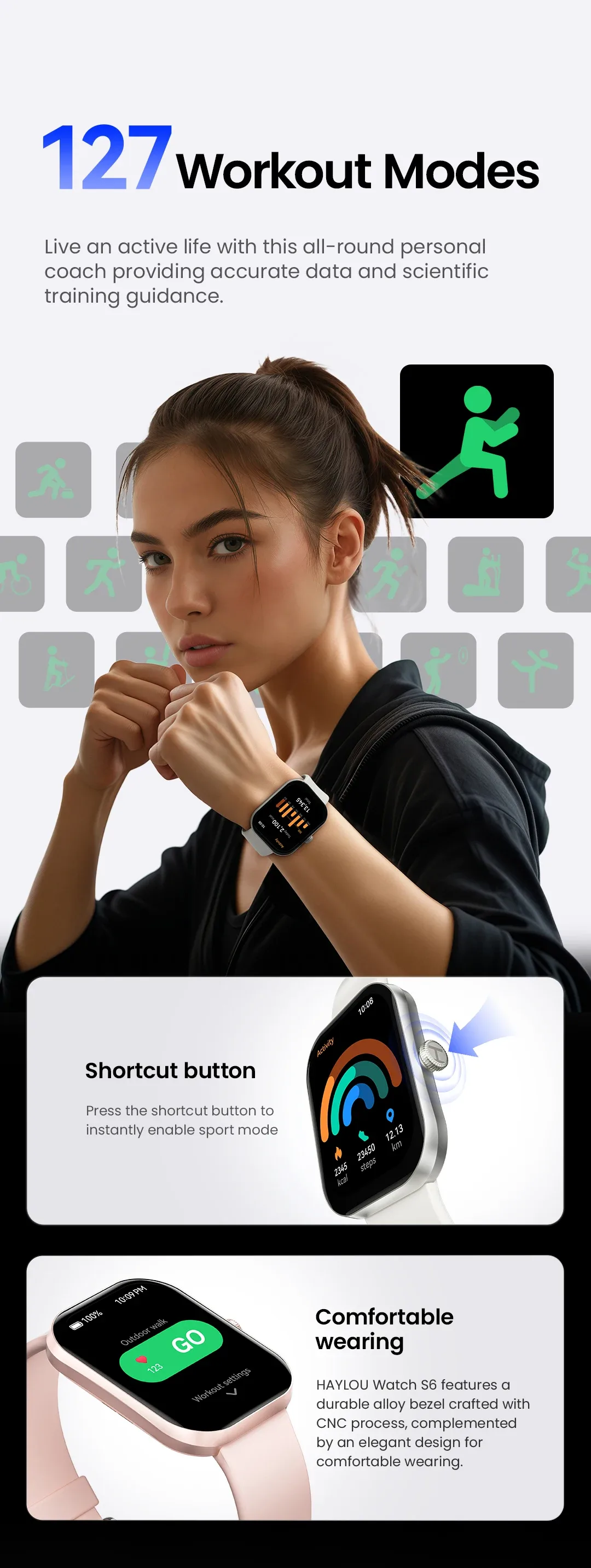 HAYLOU Watch S6 Smart Watch 8