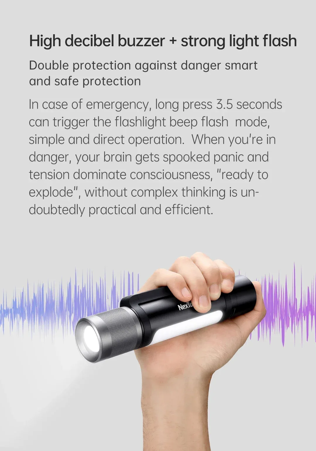 Xiaomi NexTool (NE20161) Outdoor 12 in1 Thunder Music Flashlight 14