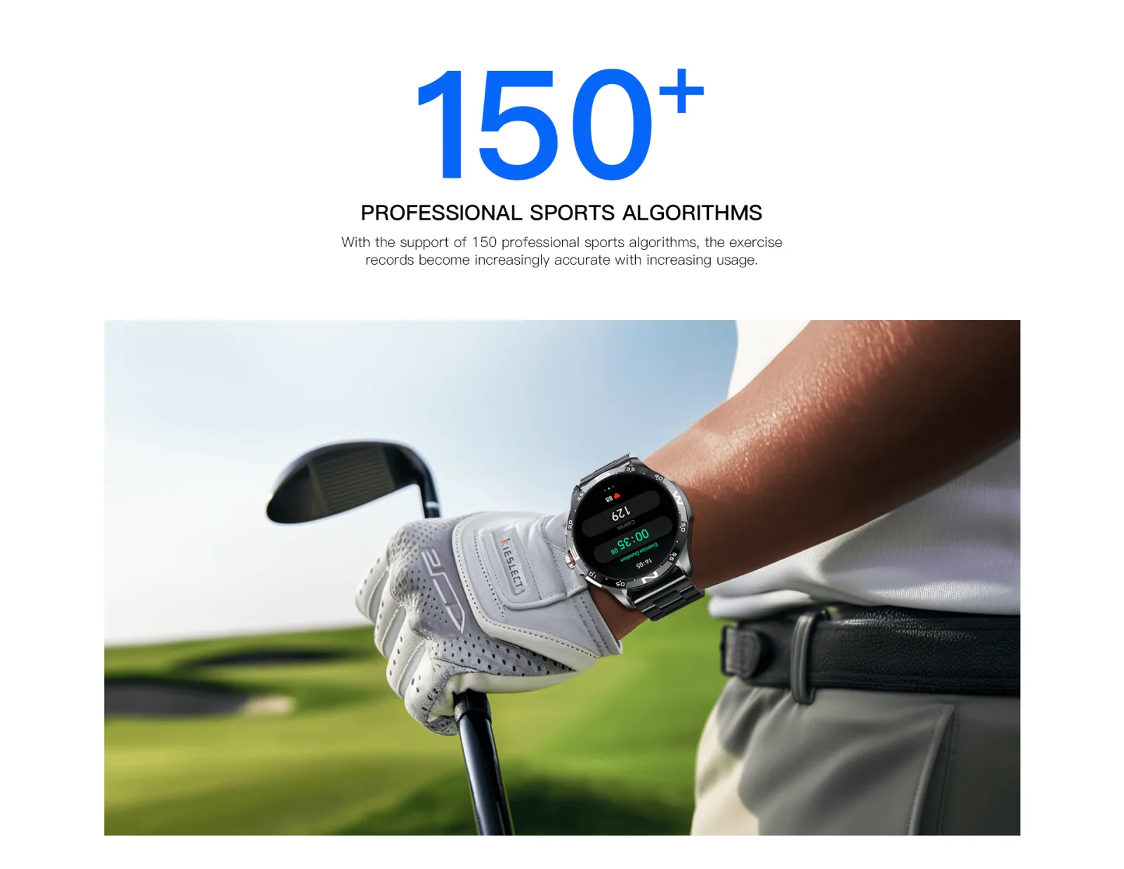 Kieslect Actor Leading GPS Calling Fashion Smart Watch