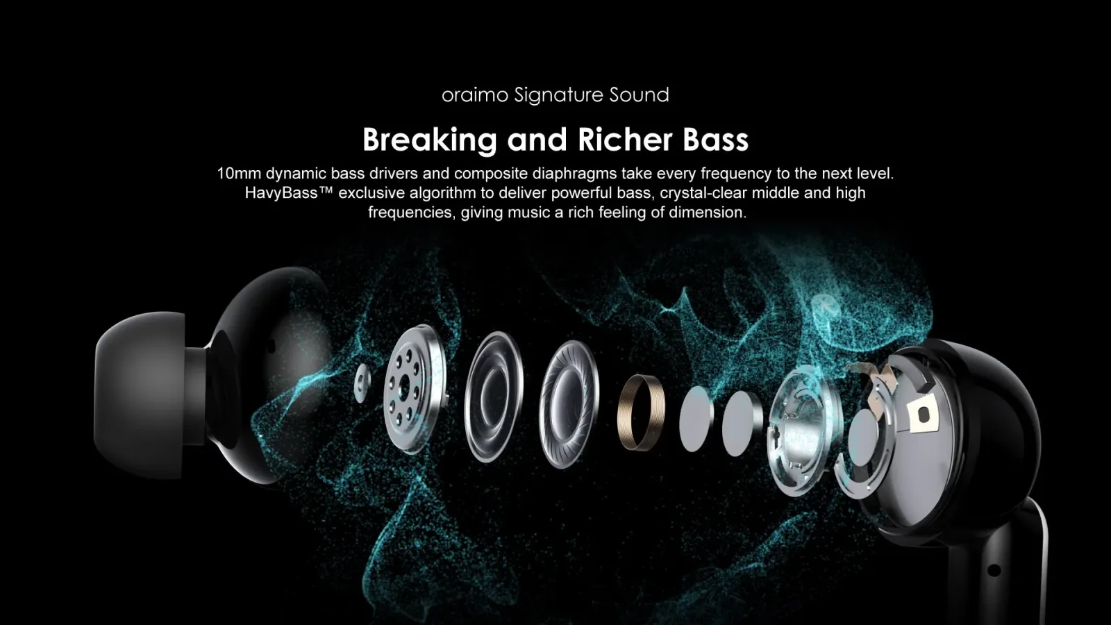 oraimo FreePods 4 Active Noise Cancellation