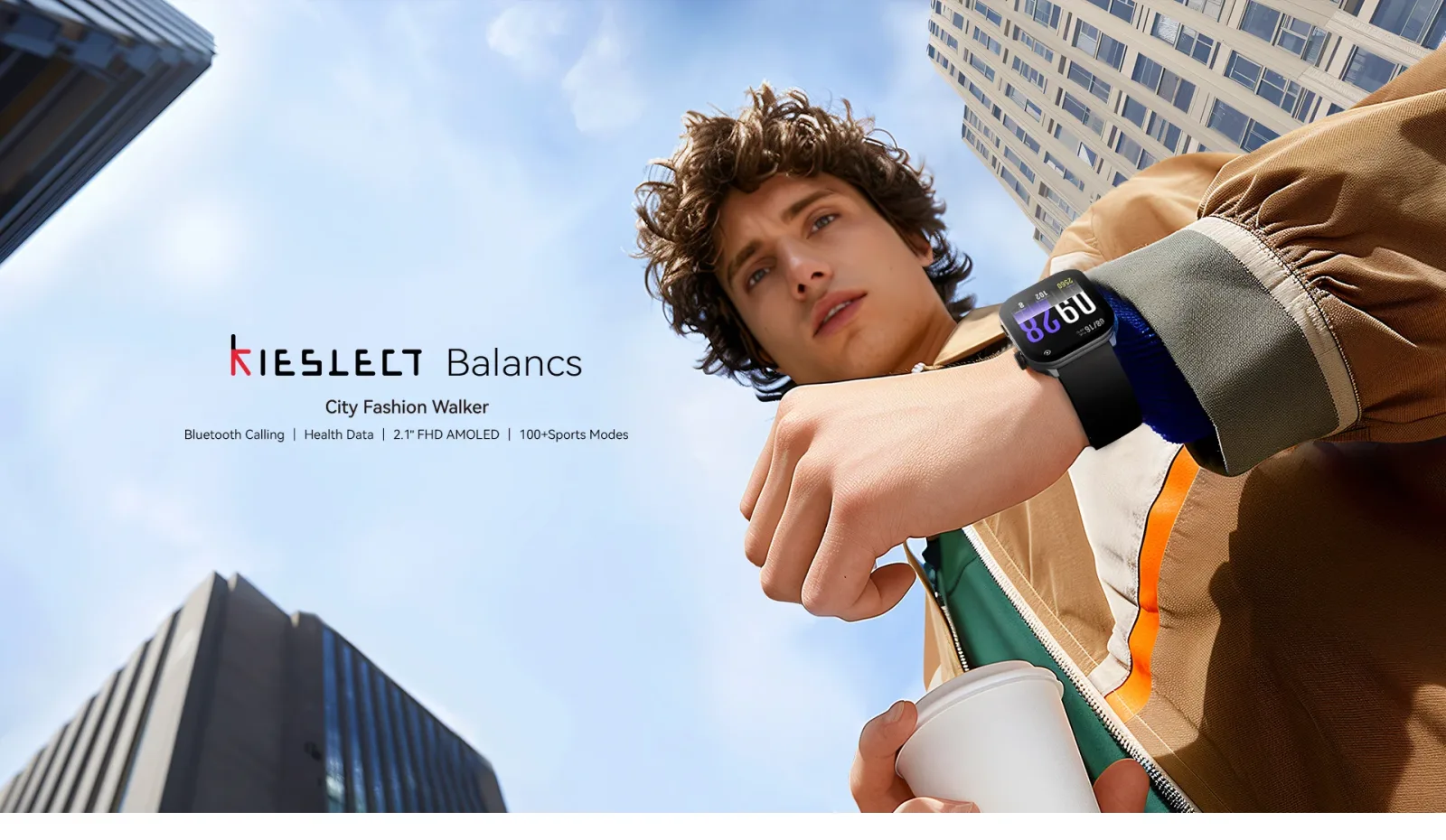 Kieslect Balance D1 Smart Watch – Smart Lifestyle, Balanced Performance