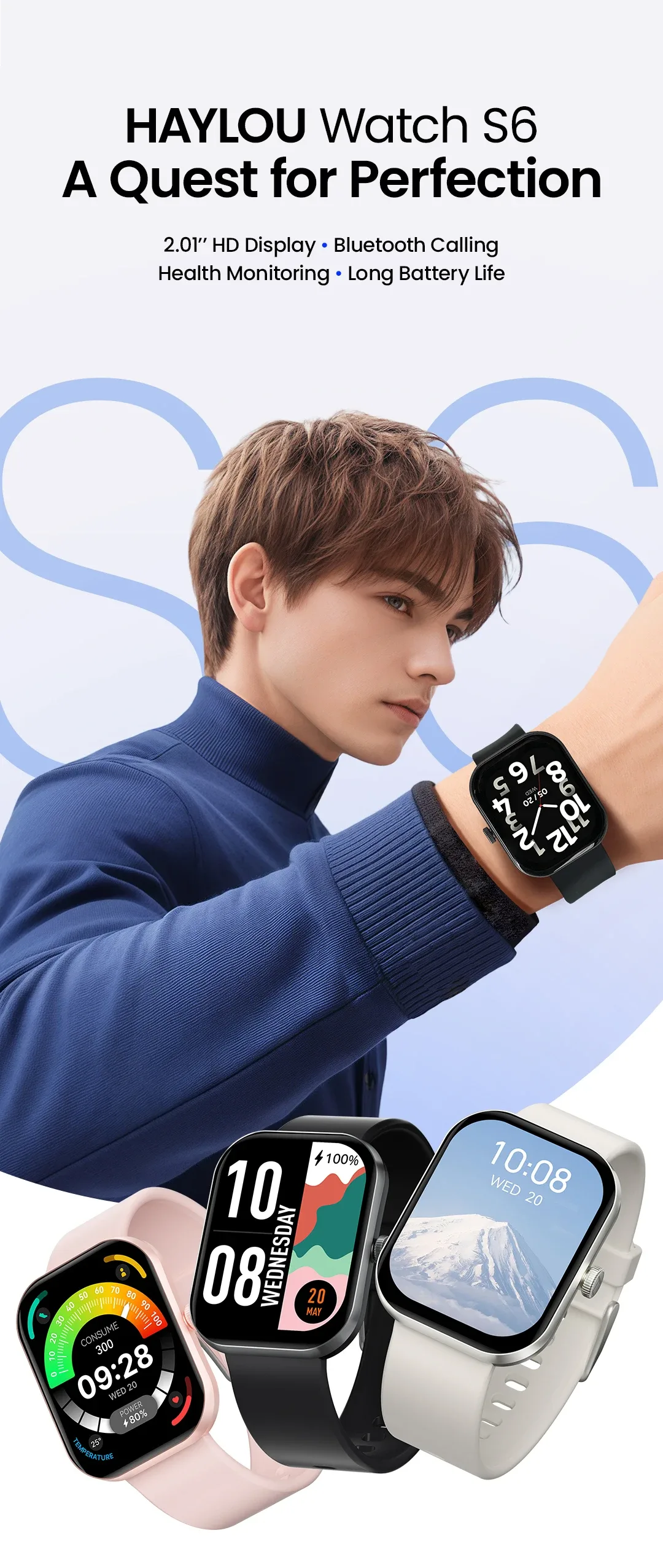 HAYLOU Watch S6 Smart Watch 3