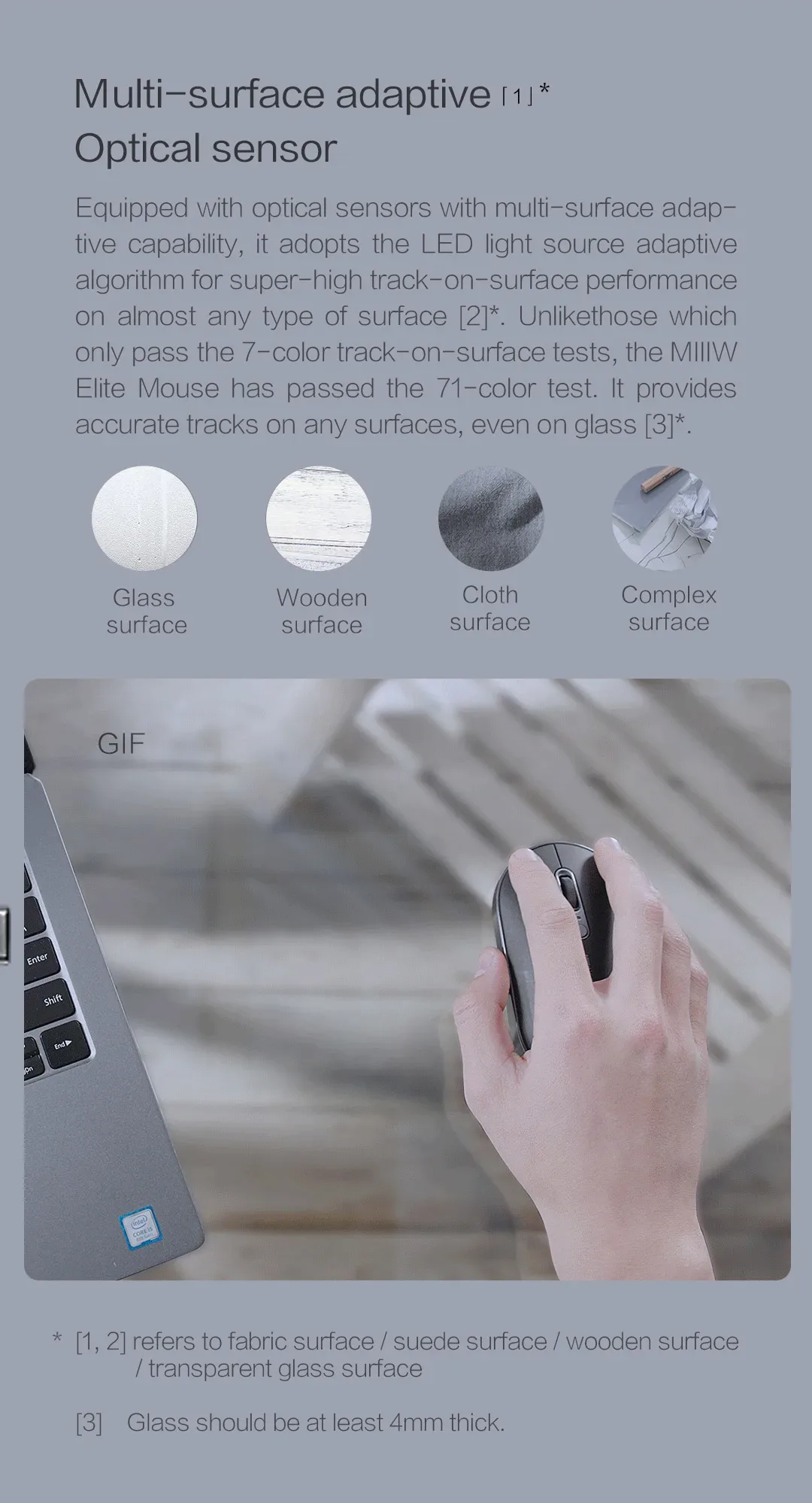 Xiaomi MIIIW M18 Transformable Elite Mouse 2.4Ghz Wireless / Bluetooth 7