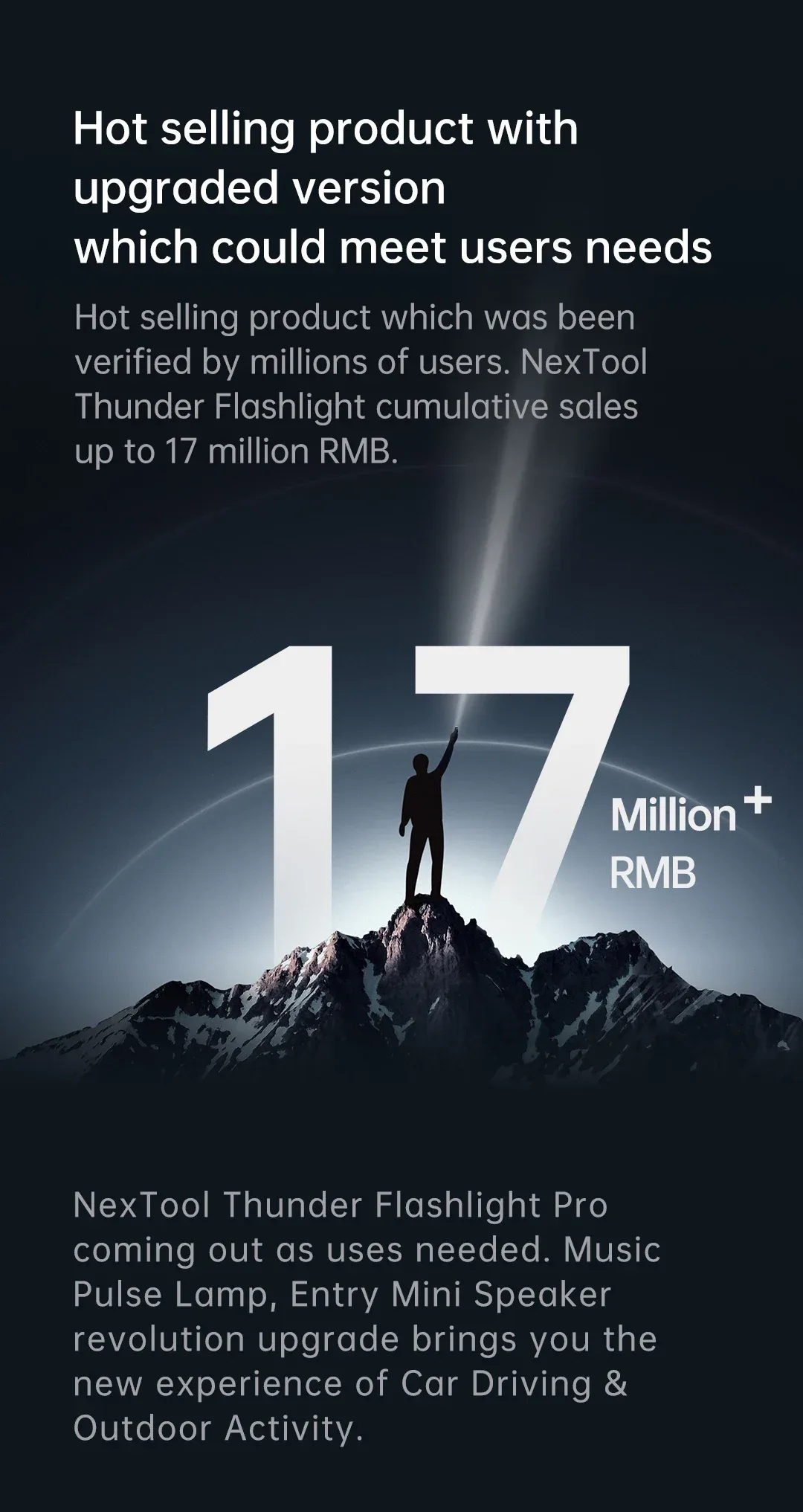 Xiaomi NexTool (NE20161) Outdoor 12 in1 Thunder Music Flashlight 2