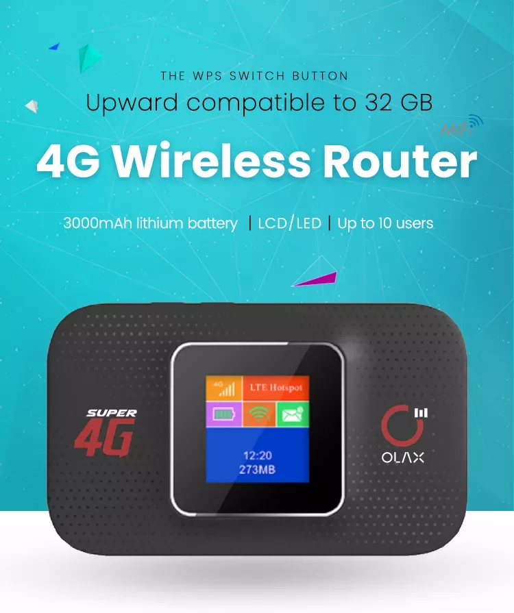 Olax Mf982 4g 300mbps Pocket Wi Fi Router (2)