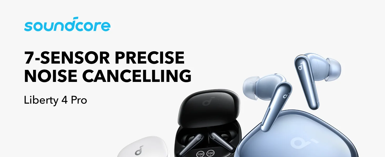 Anker Soundcore Liberty 4 Pro Noise Cancelling True-Wireless Earbuds - Gadgetoo.com.bd