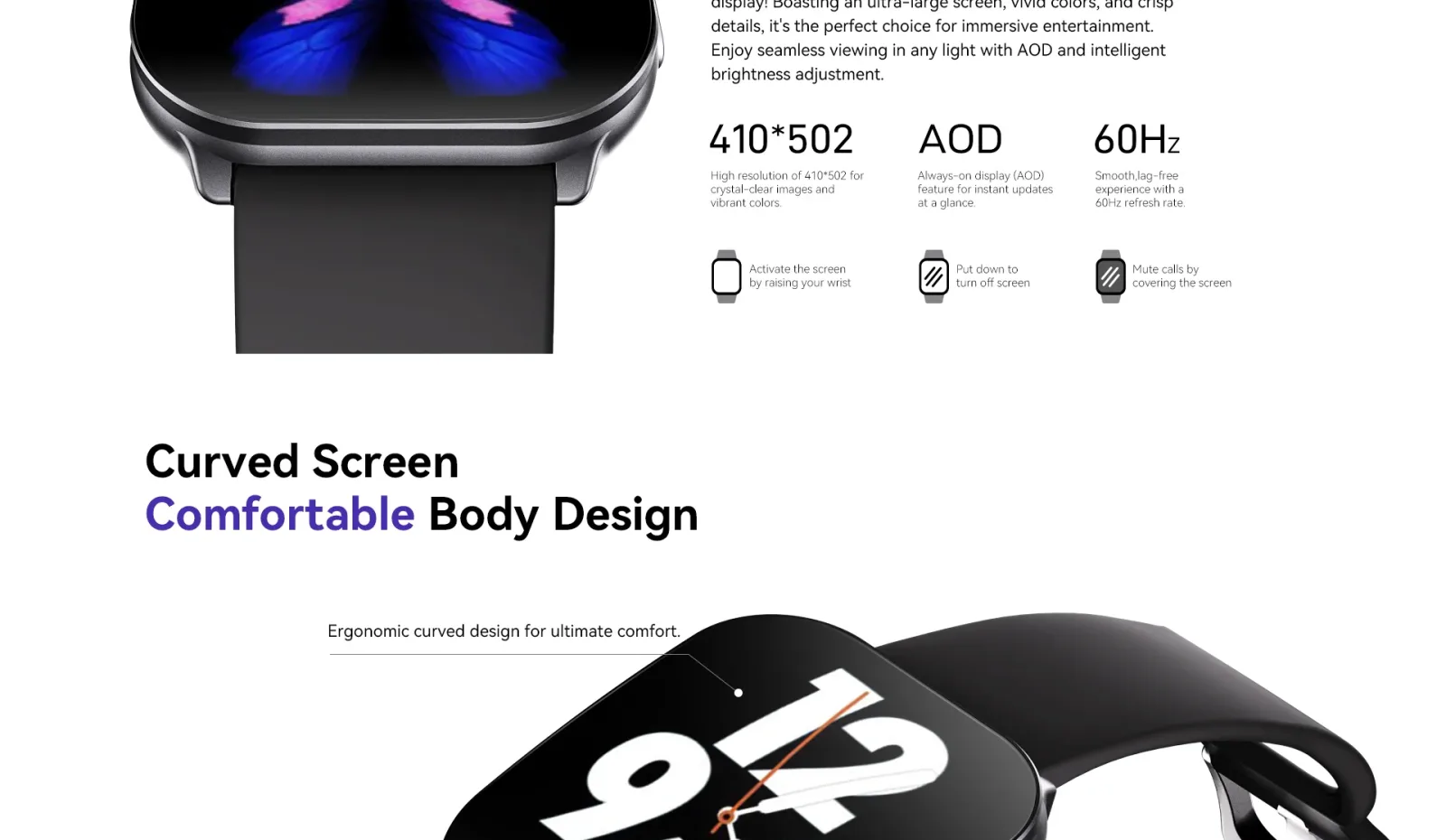 Kieslect Balance D1 Smart Watch – Smart Lifestyle, Balanced Performance