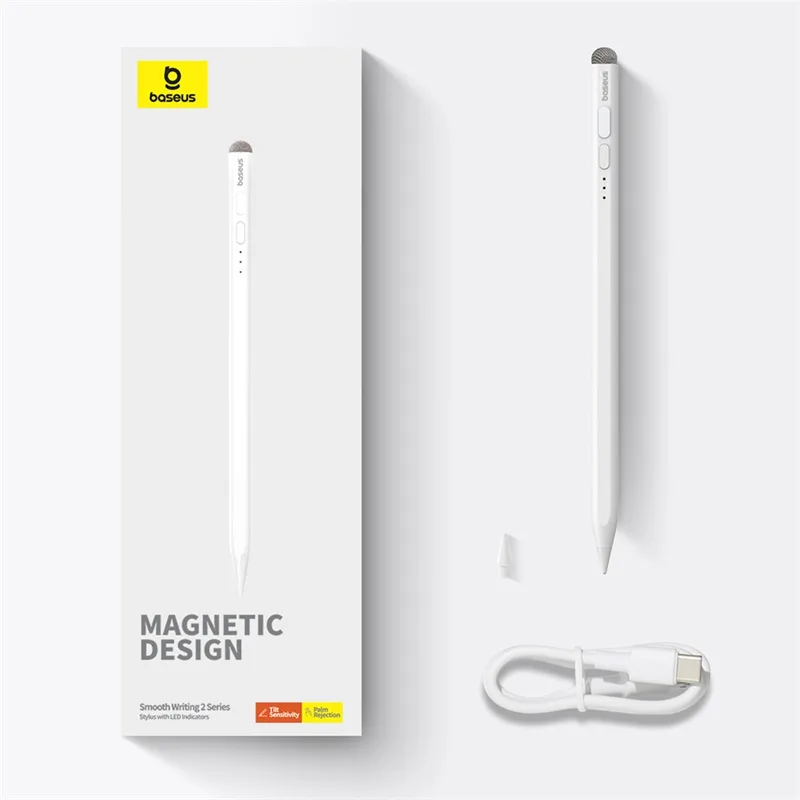 BASEUS Stylus For IPAD Smooth Writing 2 Series Stylus with LED Indicator Active Passive Version(PS011)