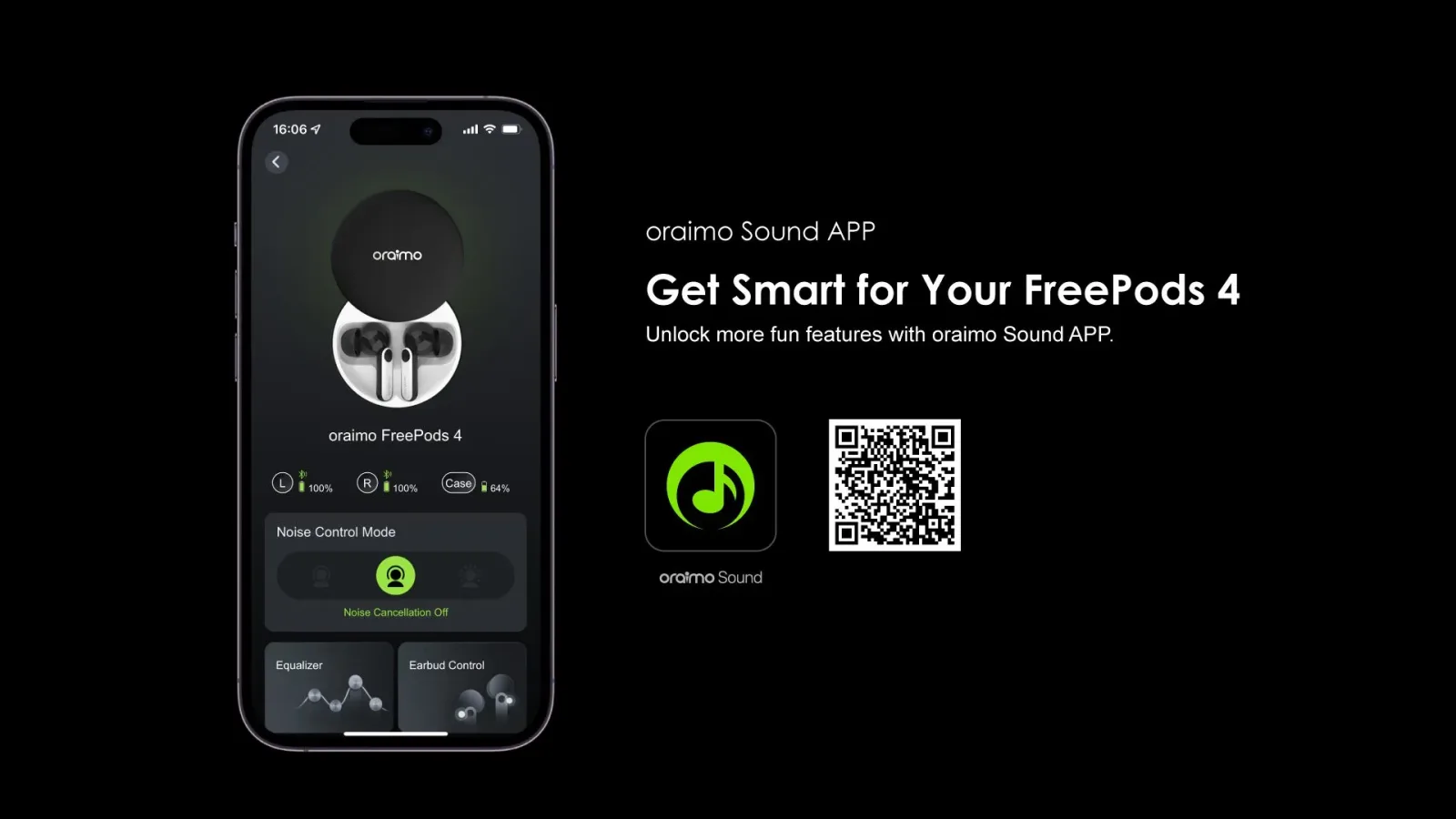 oraimo FreePods 4 Active Noise Cancellation
