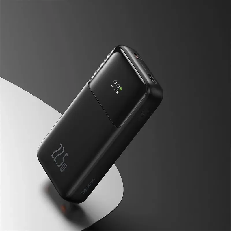 Baseus Comet Series 22.5W 20000mAh Dual Cable Digital Display Power Bank