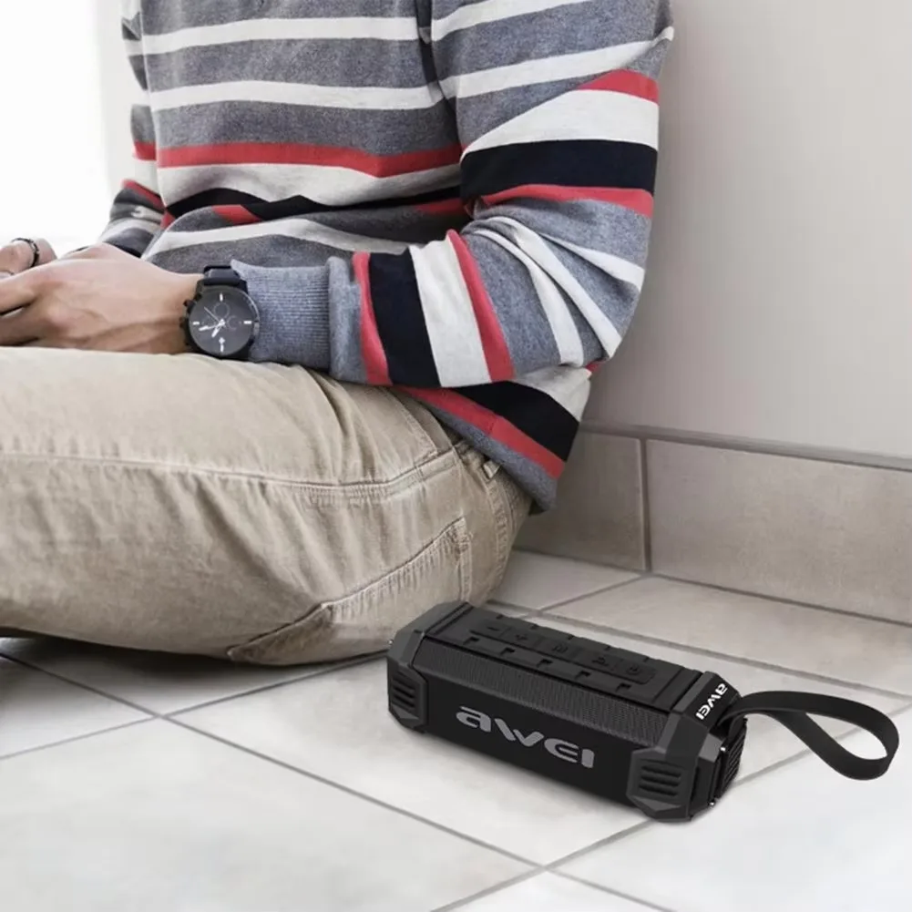Awei Y280 Portable Waterproof Bluetooth Speaker 10