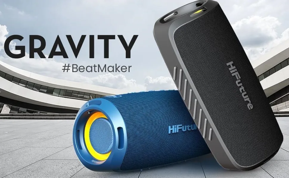 HiFuture Gravity Portable Bluetooth Speaker